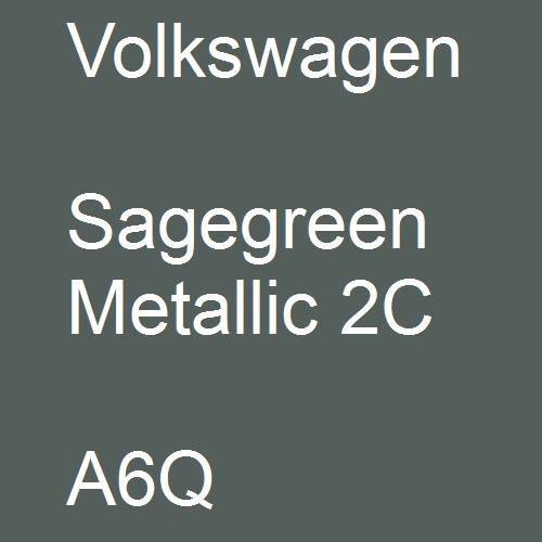 Volkswagen, Sagegreen Metallic 2C, A6Q.